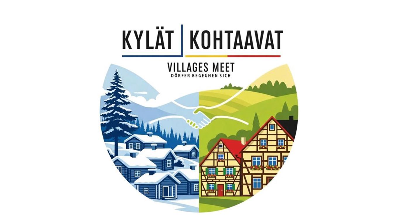 Kuvituskuva Kylät kohtaavat -hanke.